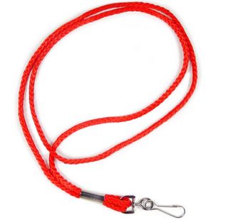 The L403 is awoven cord lanyard with swivel hook fastener. They are