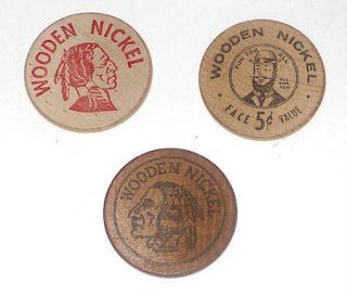 Wooden Nickels Sesquicentennial Grand Lodge PA Mason