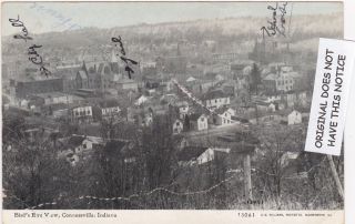 Connersville Indiana Town View 1911