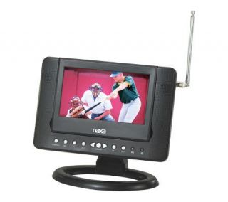 Naxa NTD 7561 7 Widescreen LCD TV w/ DVD Player   E252674