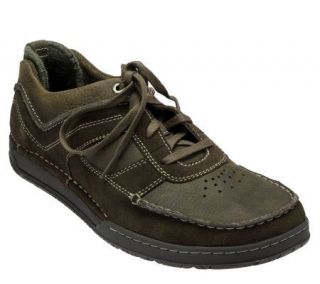 Clarks Mens Asheville Leather Lace Up Shoe —
