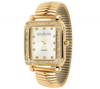 Joan Rivers Look of Luxury Crystal Expansion Watch   J269576
