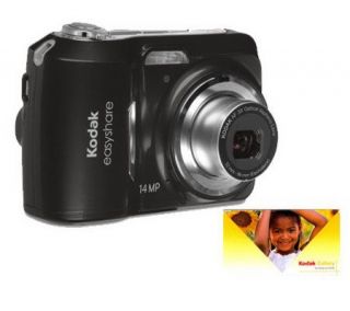 Kodak 14MP 3X Zoom Digital Camera with Kodak Gallery Coupon — 