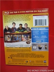 DVD Blu Ray Video Hot Tub Time Machine Unrated 2 Disc Set DVD Blu Ray