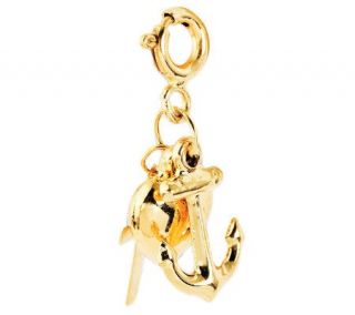 14K Yellow Gold Polished Faith, Hope, and Charity Charm —