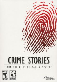 Crime Stories Martin Mystere Mystery PC Game New in Box 625904483508