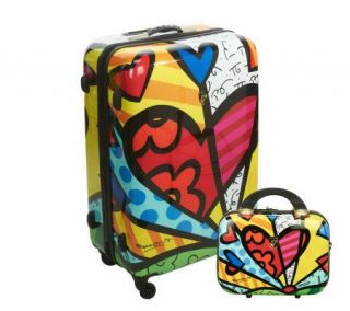 Heys USA Britto Collection 30 Spinner and Beauty Case   F09982