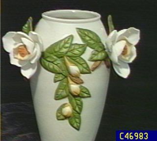 Seymour Mann Porcelain Magnolia Vase —