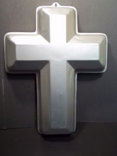 Wilton Large Religious Easter Cross Shape Cake Pan #502 2502