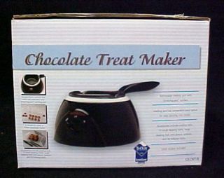 Cooks Essential Chocolate Treat Maker Teflon Black New