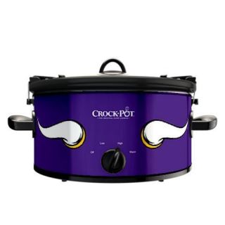 Official NFL Crock Pot Cook & Carry 6 Quart Slow Cooker – Minnesota