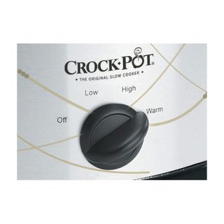 Crock Pot SCV600 SL 6 Quart Stainless Steel Slow Cooker