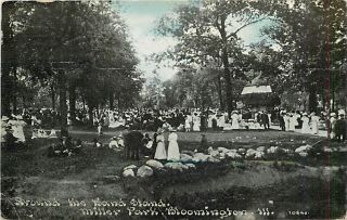 1911 Postcard   Cooksville, ILL. S/L RFD Cancel
