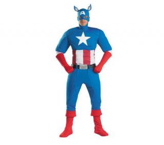 Captain America Super Deluxe Adult Costume —