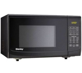 Danby 0.7 Cu. Ft. 700W Countertop Microwave Oven   Black —
