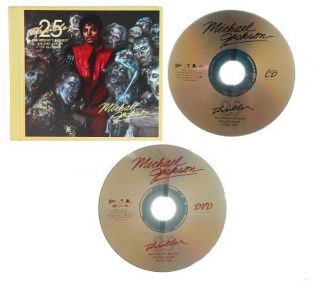 Michael Jackson Thriller 25thAnniversary CD & DVD —