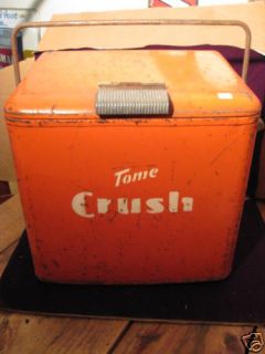 Vintage RARE Orange Crush Soda Ice Cooler