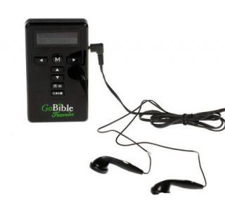 GoBible Traveler NIV Audio Bible and Earphones —