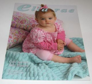 Ella Rae Designs Baby Blanket Knitting Pattern Book 103