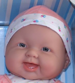 Doll Lots to Cuddle Vinyl 20 in Peach Bug Theme Berenguer Baby Doll