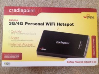 Cradlepoint PHS300 Personal WiFi Hotspot