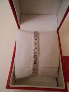 Anne Klein New York Black Swarovski Crystal Bracelet Wrist Watch