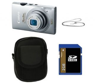Canon PS ELPH 110 Digital Camera Kit with 2GB SD Card, Case   E262006