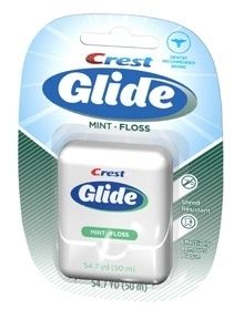 Crest Glide Dental Floss Mint 50 MTR