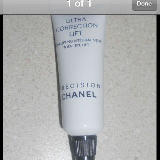 Chanel Ultra Correction Lift Eye Cream Sample Tube