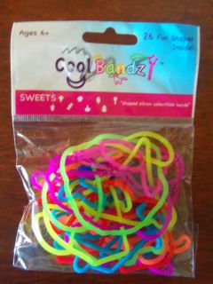  SWEETS FOOD LOGO BANDS COOL BANDZ SILLY BANDZ CRAZY BANDS NEW IN PACK