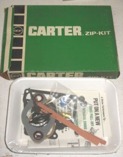 Carter Carburetor Carb Zip Kit Rebuild 902 302 Corvair
