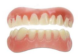  Top Bottom Dr Baileys Cosmetic False Fake Dentures Dental