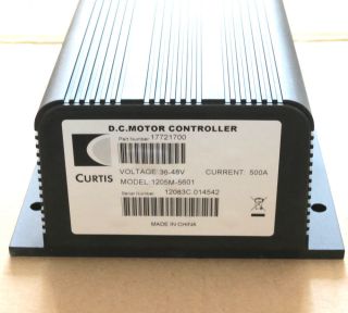 Curtis 1205M DC Motor Controller 36 48V 500A electric vehicle speed