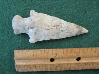 Indian Arrowheads   big old Motley or Cupp point from Arkansas