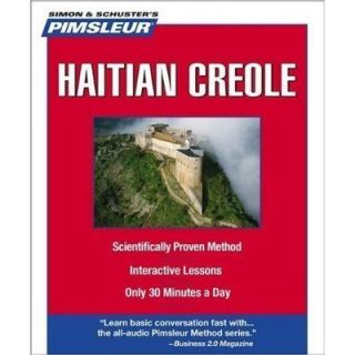 New 8 CD Pimsleur Learn to Speak Haitian Creole Language