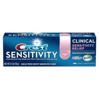 Crest Sensitivity Clinical Sensitivity Relief Whitening Plus Scope 4 1
