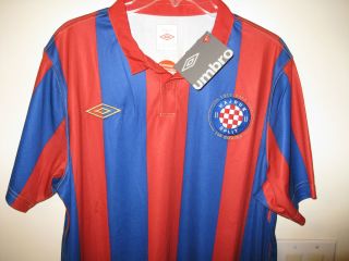 Hajduk Split Croatia New Soccer Jersey Torcida Umbro Hrvatska XL