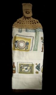 Crochet Top Kitchen Dish Towel Many Styles Your Choice