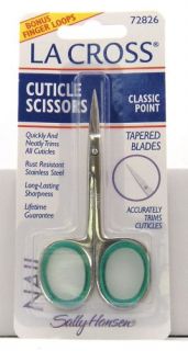 New LaCross Cuticle Scissors Classic Point