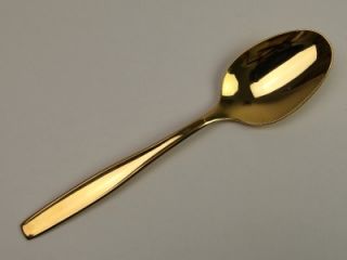 Tablespoon Serving Spoon Rogers Cutlery Co Intl Golden Modern Living