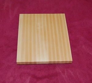 Cutting Board 11 x 13 1 2 x 1 of Solid Hard Maple Handmade by Sweet