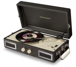 Crosley Complete Portable Suitcase Size Turntable Record Player With