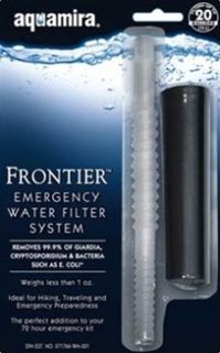  Aquamira Frontier Emergency Water Filter 90 1070
