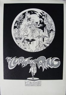 The Curse of the Ring P. Craig Russell Signed 1979 Portfolio 1200