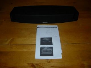 Bose VCS 10 Center Channel Speaker w/ Manual Owner’s Guide