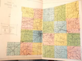 Colorful 1906 Ohio and The World Atlas Pub Geo F Cram