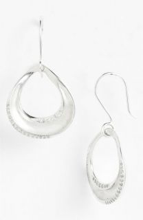 Ippolita Venezia Links Open Teardrop Diamond Earrings