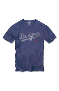 Banner 47 LA Dodgers Regular Fit Crewneck Burnout T Shirt (Men)