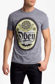 Obey Short Days, Long Nights Graphic Crewneck T Shirt