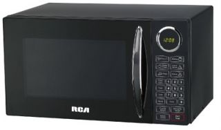 rca 0 9 cubic feet microwave oven black new